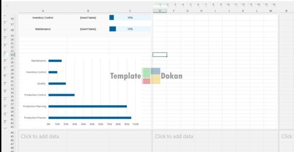 Production Management Gantt Chart